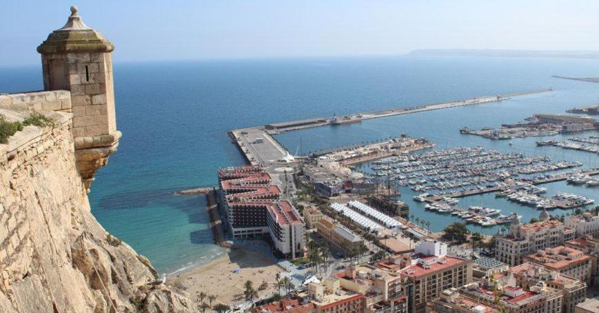 Flamenco, Apartamento Exclusivo De Dos Habitaciones En El Pleno Del Casco Antiguo, Alicante, Playa, Centro Historico, Rambla Екстер'єр фото